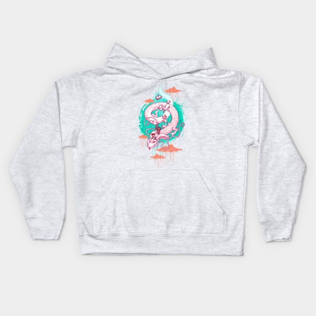 NeverEnding Story Kids Hoodie by cifaela